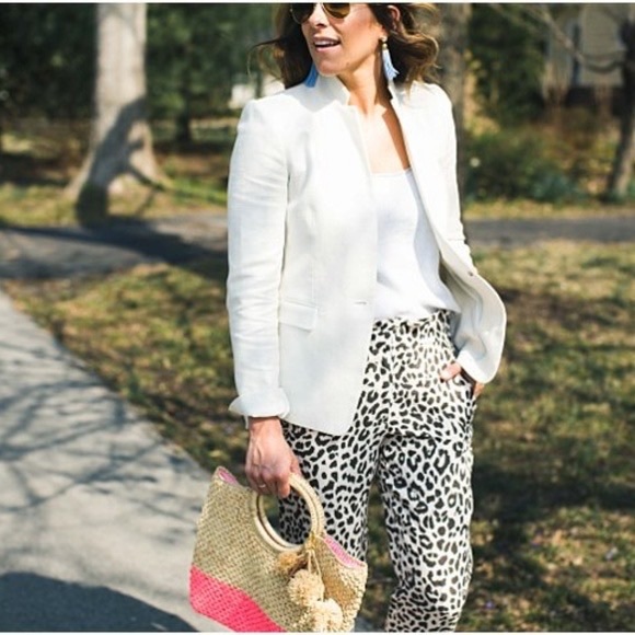 J. Crew Jackets & Blazers - Jcrew Regent Blazer In Off-White Linen Blazer